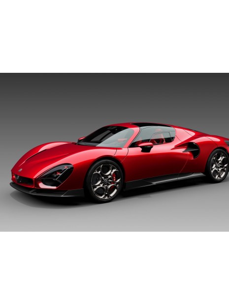 Alfa Romeo 33 Stradale (Rosso Villa Este) 1/43 BBR BBR Models - 1