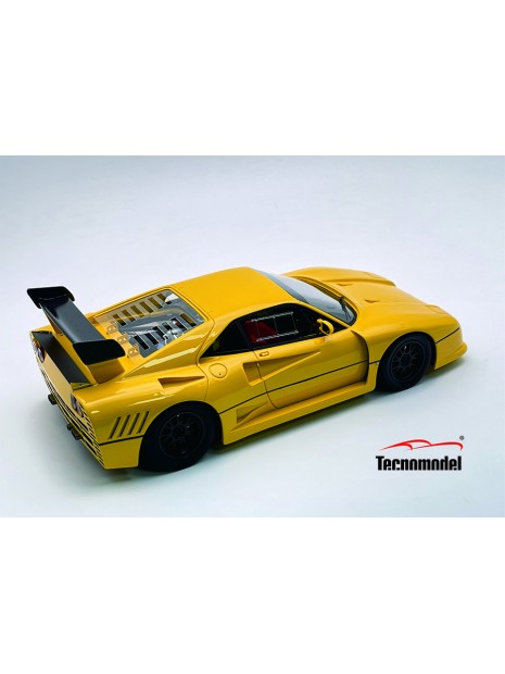 Ferrari 288 GTO Evoluzione 1985 (Modena Yellow with Black Wheels) 1/18 Tecnomodel Tecnomodel - 2