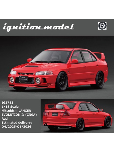 Mitsubishi Lancer Evolution IV (CN9A) 1/18 Ignition Model Ignition Model - 10