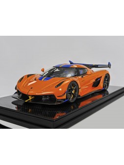 Koenigsegg Jesko (Tang Orange) 1/18 FrontiArt FrontiArt - 2