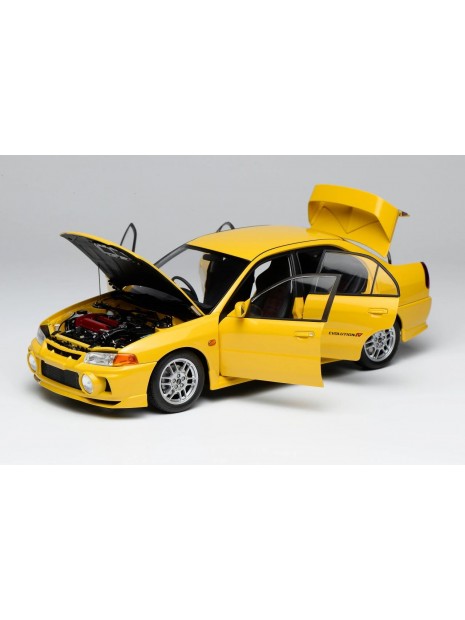 Mitsubishi Lancer Evolution IV (Lemon Yellow) 1/18 Motorhelix Motorhelix - 2