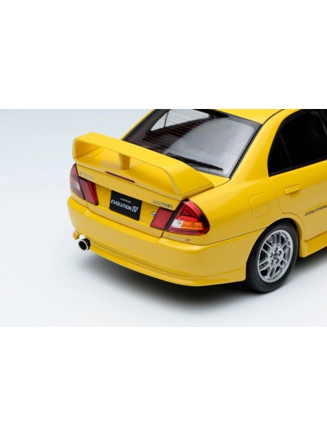 Mitsubishi Lancer Evolution IV (Lemon Yellow) 1/18 Motorhelix Motorhelix - 12