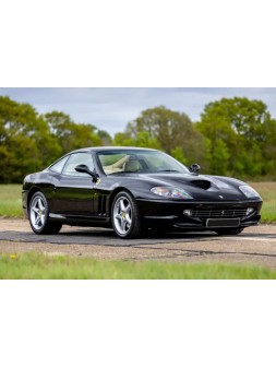 Ferrari 550 Maranello 1996 (Nero Daytona - Cream) 1/18 BBR BBR Models - 1