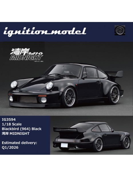 Blackbird (964) Midnight 1/18 Ignition Model Ignition Model - 5
