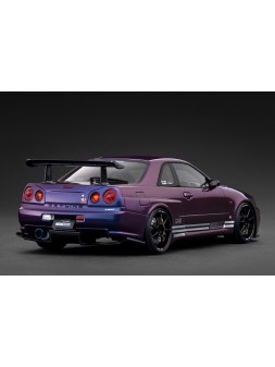 Top Secret 34GT-R BNR34 (Purple Metallic) 1/18 Ignition Model Ignition Model - 2