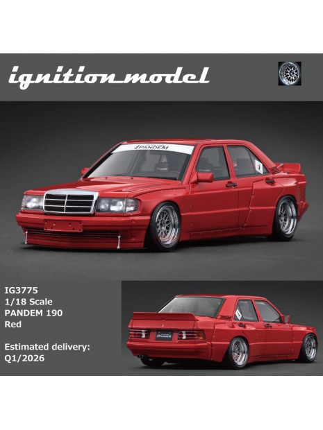 Mercedes PANDEM 190 1/18 Ignition Model Ignition Model - 10