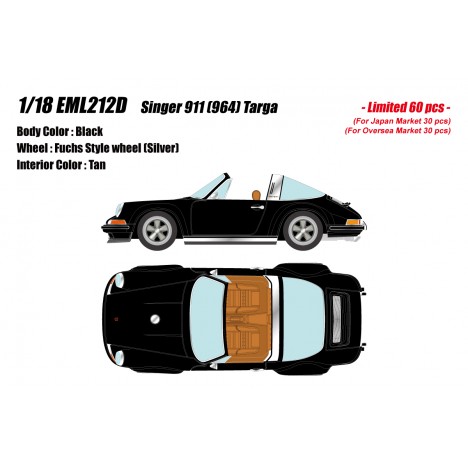 Singer 911 (964) Targa 1/18 Make Up Eidolon Make Up - 1