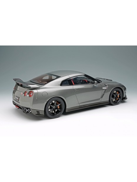 Nissan GT-R Nismo R35 CRS Version 2013 (Dark Metal Gray) 1/18 Make Up Eidolon Make Up - 1