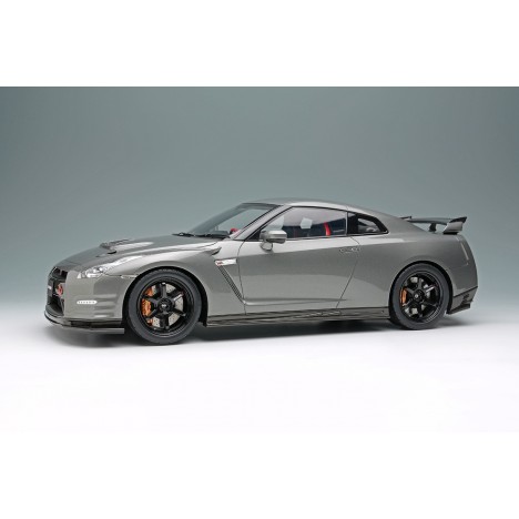 Nissan GT-R Nismo R35 CRS Version 2013 (Dark Metal Gray) 1/18 Make Up Eidolon Make Up - 2