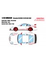 Porsche 911(997.2) GT3 RS 2010 (White / Red Stripe) 1/43 Make Up Eidolon Make Up - 1