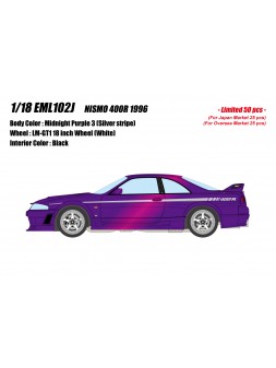 Nismo 400R 1996 (Midnight Purple 3) 1/18 Make Up Eidolon Make Up - 1