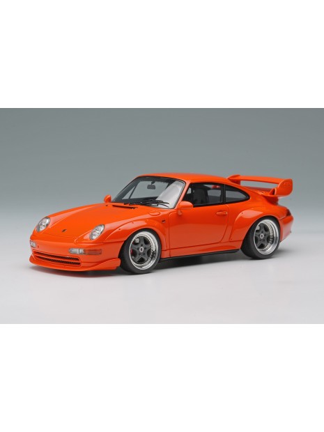 Porsche 911(993) GT2 Street 1996 (Blood Orange) 1/43 Make Up Vision Make Up - 1