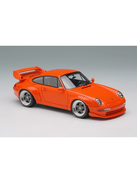Porsche 911(993) GT2 Street 1996 (Blood Orange) 1/43 Make Up Vision Make Up - 4