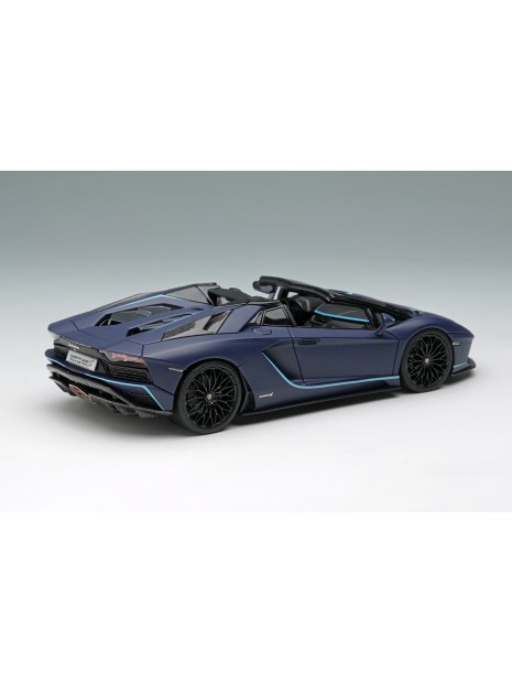 Lamborghini Aventador S Roadster Japan Limited Edition (Blu Emera) 1/43 Make Up Eidolon Make Up - 3