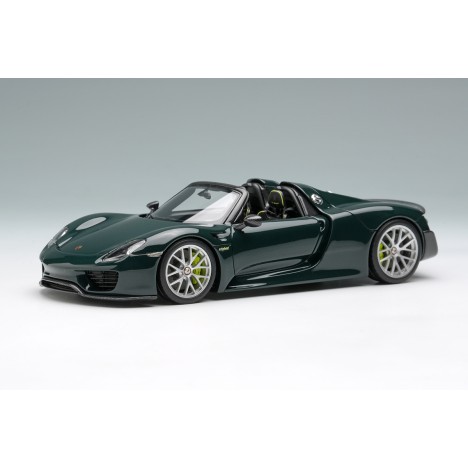 Porsche 918 Spyder Weissach Package (Brewster Green) 1/43 Make-Up Eidolon Make Up - 1