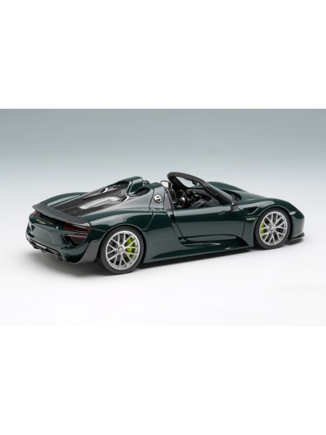 Porsche 918 Spyder Weissach Package (Brewster Green) 1/43 Make-Up Eidolon Make Up - 3