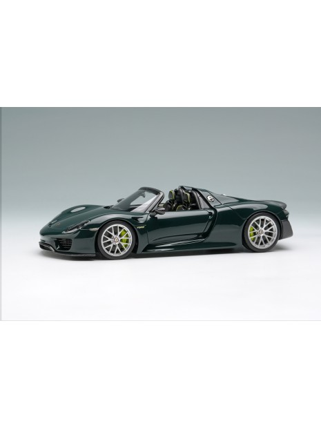 Porsche 918 Spyder Weissach Package (Brewster Green) 1/43 Make-Up Eidolon Make Up - 7