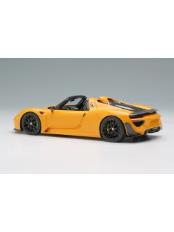 Porsche 918 Spyder Weissach Package (Signal Yellow) 1/43 Make-Up Eidolon Make Up - 2