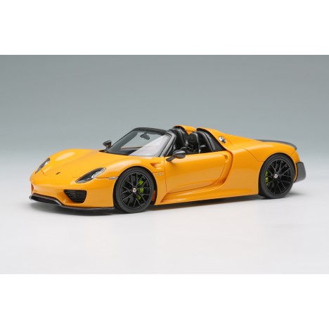 Porsche 918 Spyder Weissach Package (Signal Yellow) 1/43 Make-Up Eidolon Make Up - 1