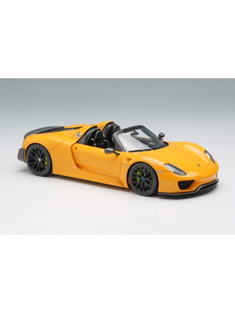 Porsche 918 Spyder Weissach Package (Signal Yellow) 1/43 Make-Up Eidolon Make Up - 4