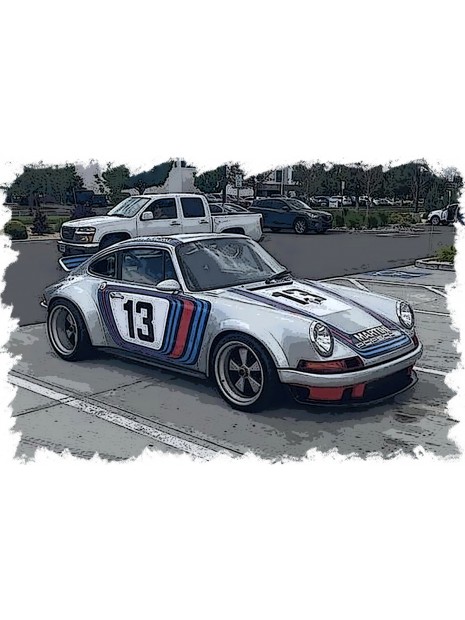 Singer DLS (Silver with Martini Stipe) 1/43 Make Up Eidolon Make Up - 2