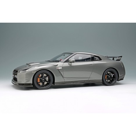Nissan GT-R Nismo R35 CRS Version 2008 (Dark Metal Gray) 1/18 Make Up Eidolon Make Up - 1