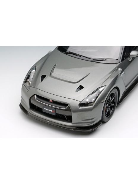 Nissan GT-R Nismo R35 CRS Version 2008 (Dark Metal Gray) 1/18 Make Up Eidolon Make Up - 3