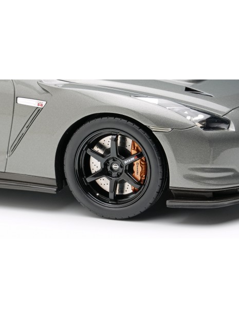 Nissan GT-R Nismo R35 CRS Version 2008 (Dark Metal Gray) 1/18 Make Up Eidolon Make Up - 5