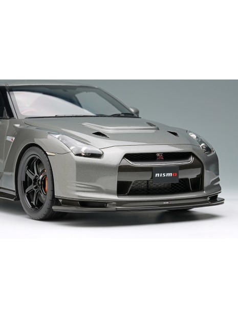 Nissan GT-R Nismo R35 CRS Version 2008 (Dark Metal Gray) 1/18 Make Up Eidolon Make Up - 7