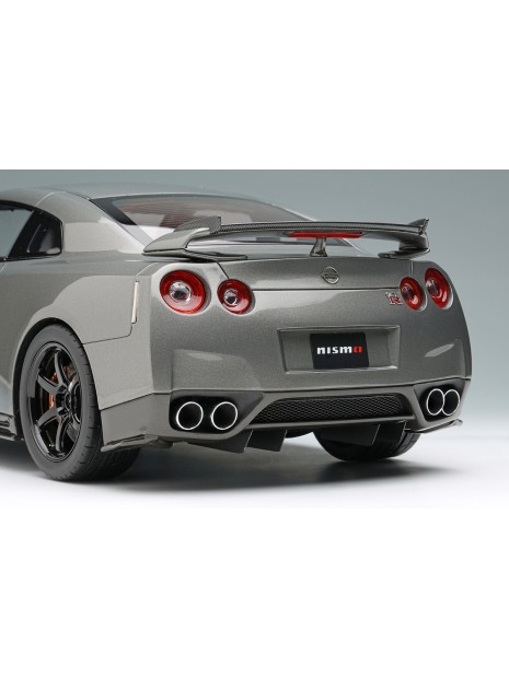 Nissan GT-R Nismo R35 CRS Version 2008 (Dark Metal Gray) 1/18 Make Up Eidolon Make Up - 8