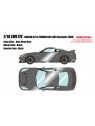 Nissan GT-R Nismo R35 CRS Version 2008 (Dark Metal Gray) 1/18 Make Up Eidolon Make Up - 9