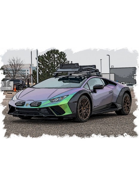 Lamborghini Huracan Sterrato 2024 (Verde Agave Matte) 1/43 Make Up Eidolon Make Up - 2