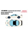 Honda NSX-R NA2 2002 (Championship White / Black) 1/43 Make Up Eidolon Make Up - 1