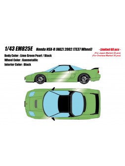Honda NSX-R NA2 2002 (Lime Green Pearl / Black) 1/43 Make Up Eidolon Make Up - 1