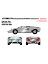 Lamborghini Countach LP400 1974 New Master (Silver) 1/43 Make Up Eidolon Make Up - 1