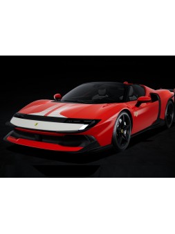 Ferrari 849 Testarossa Spider Assetto Fiorano (Rosso Corsa) 1/18 BBR BBR Models - 2