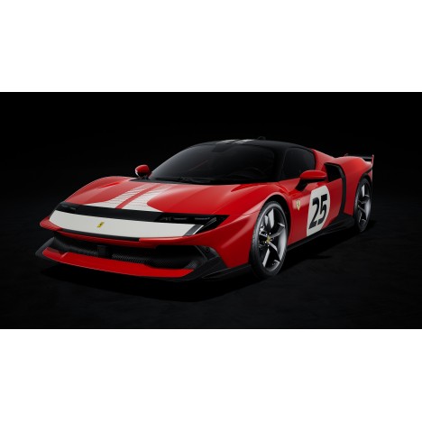 Ferrari 849 Testarossa (Rosso Fiammante Assetto Fiorano) 1/43 Looksmart Looksmart - 1