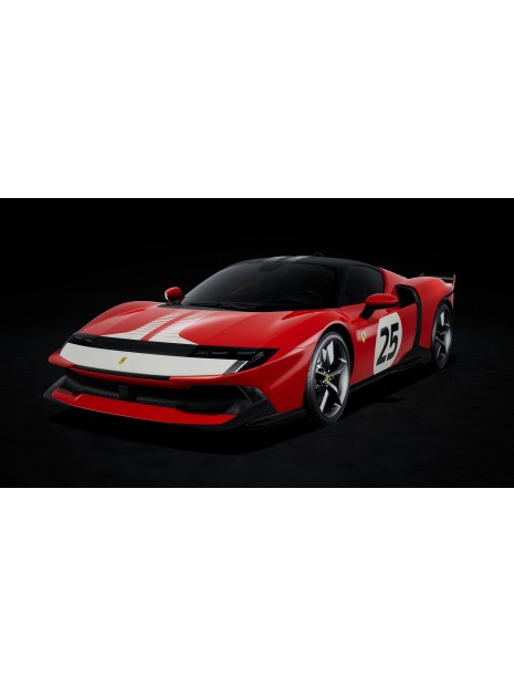 Ferrari 849 Testarossa (Rosso Fiammante Assetto Fiorano) 1/43 Looksmart Looksmart - 1