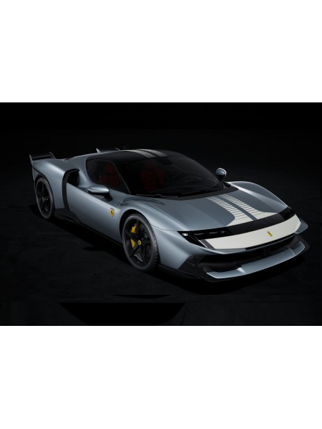 Ferrari 849 Testarossa Assetto Fiorano (Grigio Titanio matt) 1/43 BBR BBR Models - 1