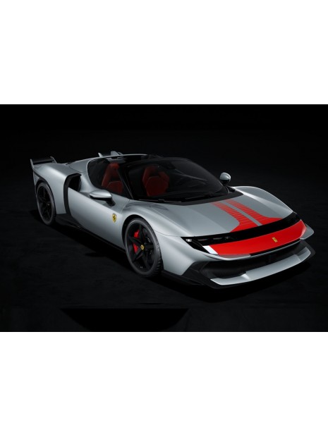 Ferrari 849 Testarossa Spider Assetto Fiorano (Grigio Squalo) 1/43 BBR BBR Models - 1