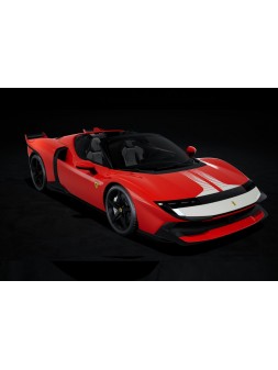 Ferrari 849 Testarossa Spider Assetto Fiorano (Rosso Corsa) 1/43 BBR BBR Models - 1