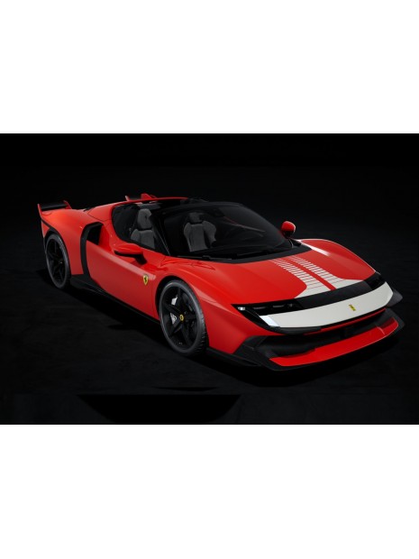 Ferrari 849 Testarossa Spider Assetto Fiorano (Rosso Corsa) 1/43 BBR BBR Models - 1