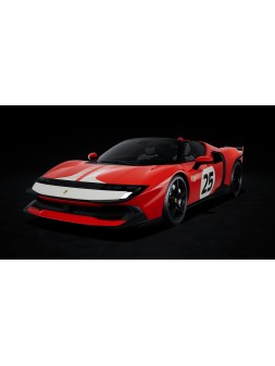 Ferrari 849 Testarossa Spider Assetto Fiorano (Rosso Corsa) 1/43 Looksmart Looksmart - 1