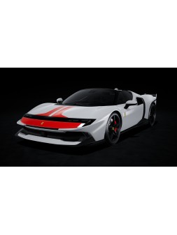 Ferrari 849 Testarossa Spider Assetto Fiorano (Bianco Artico) 1/43 Looksmart Looksmart - 1