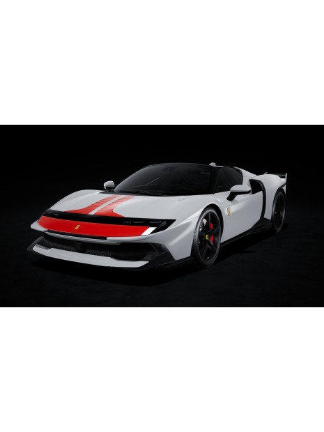 Ferrari 849 Testarossa Spider Assetto Fiorano (Bianco Artico) 1/43 Looksmart Looksmart - 1