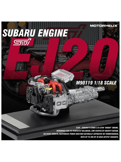 Subaru STI EJ20 Engine 1/18 Motorhelix Motorhelix - 9