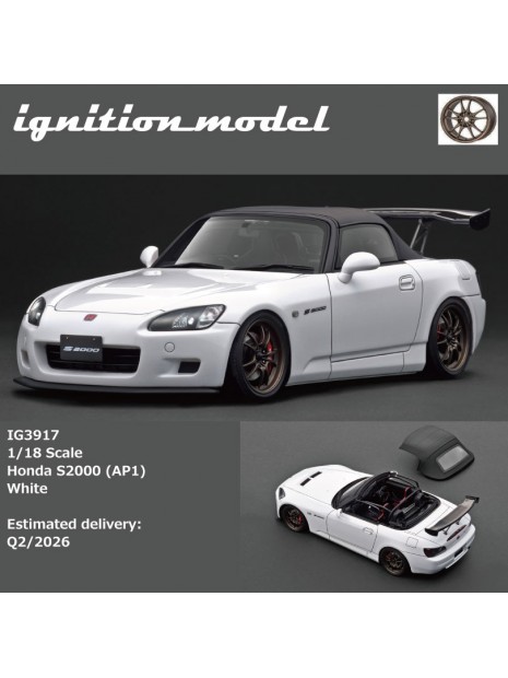 Initial D Honda S2000 (AP1) 1/18 Ignition Model Ignition Model - 4