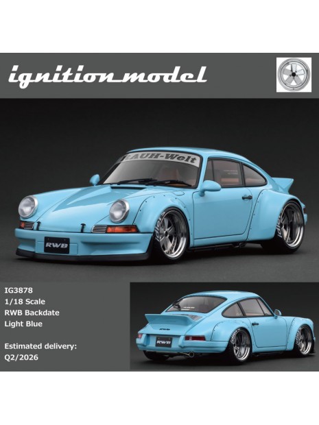 Porsche RWB Backdate 1/18 Ignition Model IG38