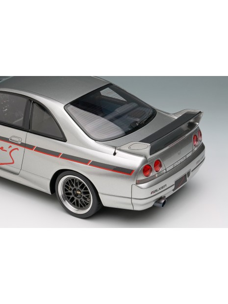 Mine's Skyline GT-R BCNR33 (Sonic Silver) 1/18 Make Up Eidolon Make Up - 3