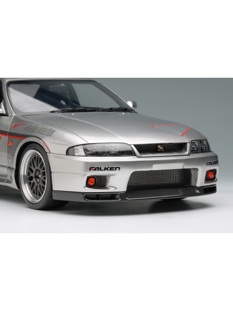 Mine's Skyline GT-R BCNR33 (Sonic Silver) 1/18 Make Up Eidolon Make Up - 4